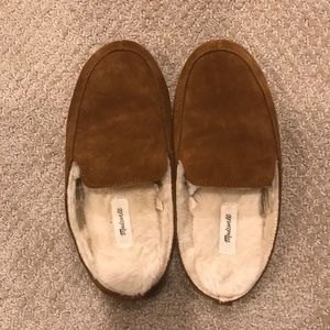 NEW Madewell suede slippers